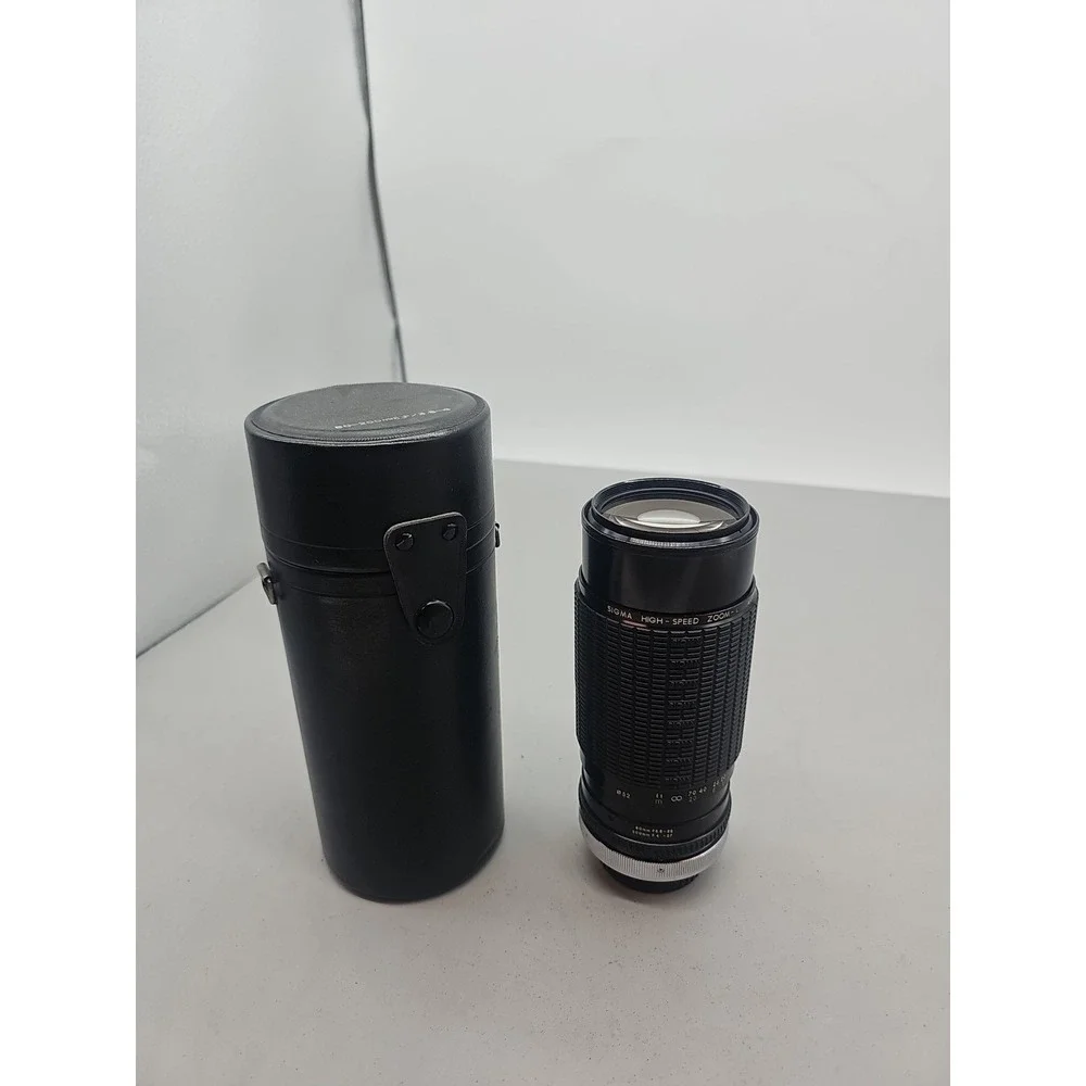 Sigma‎ High-Speed Zoom 1:3.5-4 f=80-200mm Wirh Case